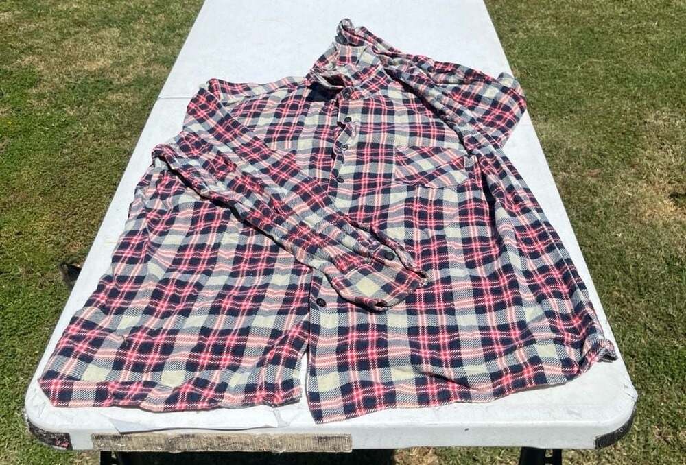 Kingsport Vintage Plaid Flannel Button Down Shirt Size L